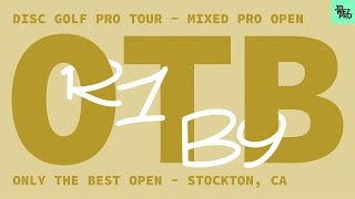 2023 OTB Open  MPO R1B9  Lizotte Conrad Gossage Aderhold  Jomez Disc Golf [upl. by Ecinue]