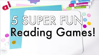 5 Super Fun Reading Games that Create Instant Engagement [upl. by Willet]