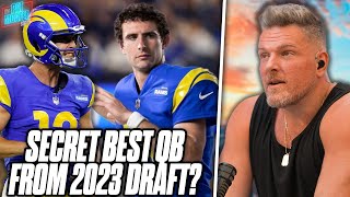 Could Stetson Bennett Be The Top QB To Come Out Of The 2023 Draft  Pat McAfee Show [upl. by Charron]