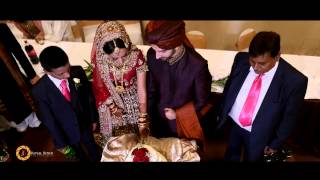 Sana amp Samir Muslim Wedding highlight I Sir James Hawkey Hall Woodford Green IG8 0BG [upl. by Chrysler]