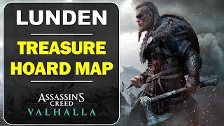 Lunden Treasure Hoard Map Location amp Solution  Oxenefordscire  Assassins Creed Valhalla [upl. by Einalam]