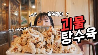 괴물짜장에 이어 괴물탕수육 뿌수고 왔습니다 나름이 먹방 MUKBANG  Sweet and Sour Pork [upl. by Niriam]