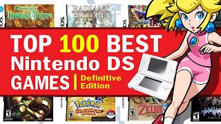 Top 100 Best Nintendo DS Games of All Time [upl. by Nerval]