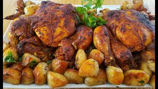 Recette de Poulet Rôti au Four inratable Bonne Marinade [upl. by Mirella]