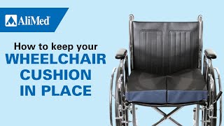 How to keep your wheelchair cushion in place—AliMed® StayPut Wheelchair Cushion [upl. by Disharoon617]