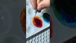 Immerse oneself in making resin jewelry necklacesjanchun art resin epoxy diy jewelry red [upl. by Louls]