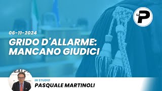 TGPrealpinait 06112024  Grido dallarme mancano giudici [upl. by Dier]