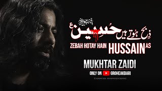 Salam  Zebah Hotay Hain Hussain AS  Mukhtar Zaidi  Moharram 2024  1446 Hz [upl. by Onivag811]