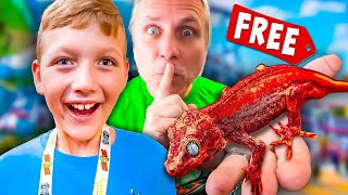 Surprising A Random Kid With His Dream Reptile [upl. by Clarie]