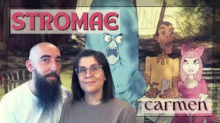 Stromae  carmen REACTION with my wife [upl. by Celia426]