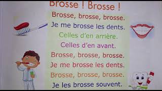 poésie brosse brosse de la 1 er anné [upl. by Rekcut]