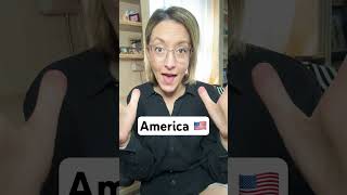 Learn how to pronounce AMERICA  SHORTS Quick English Pronunciation Mini Lesson Learnenglish [upl. by Werd468]