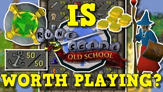 Is Old School Runescape Worth Playing Today  Should You Play OSRS In 2024 [upl. by Aratak]