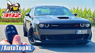 DODGE Challenger 392 RT SCAT PACK  REVIEW on AUTOBAHN NO SPEED LIMIT by AutoTopNL [upl. by Iroj396]