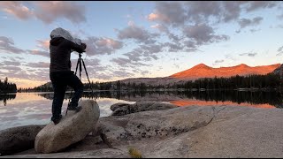 Lake of the Woods backpacking Large format 4x5 and the Bronica SQA on the trail [upl. by Ariajay]