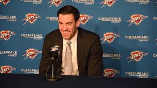 Nick Collison jersey retirement Full Interview [upl. by Ennazor133]