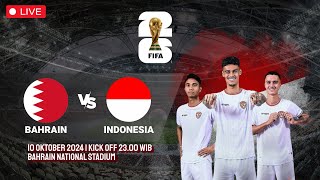 LIVE BAHRAIN VS INDONESIA  MERDEKA BERSUARA [upl. by Arahas]