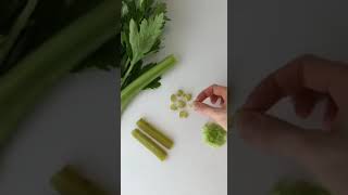 Serving baby Celery  Baby Led Weaning [upl. by Strephonn]