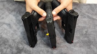 Grip Safety Pistols HS9  BRG  BAYS [upl. by Ahso]