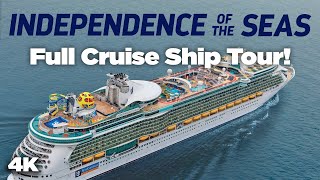 Independence of the Seas Full Cruise Ship Tour [upl. by Georgianne996]