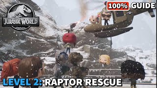 Funko Fusion  Raptor Rescue 100 All Collectibles Guide Jurassic World [upl. by Refenej548]