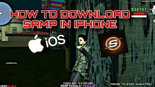 HOW TO DOWNLOAD SAMP ON IOS  SAMP IN IOS  WHY IOS NOT HAVE SAMP  SAMP LAUNCHER MOBILE  samp [upl. by Elkin]