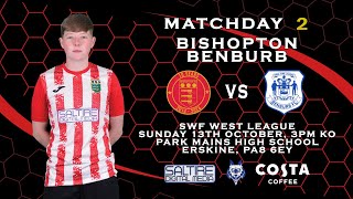 HIGHLIGHTS Bishopton Ladies 131 Benburb Women  SWFL West Match 2  131024 [upl. by Ajnot141]