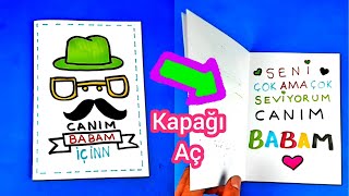 Babalar Günü Hediye Yapımı Kolay [upl. by Verlie]