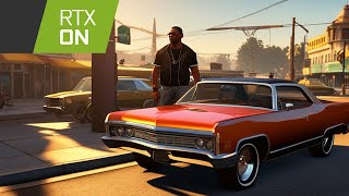 Discover a Stunning World in Grand Theft Auto San Andreas RTX Remix Mod [upl. by Ruzich]