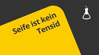 Seife ist kein Tensid  die häufigsten Chemieirrtümer Teil 5  Chemie  Organische Chemie [upl. by Mann]