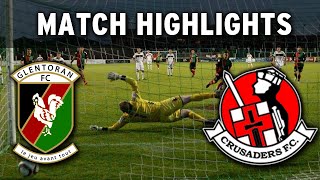 Glentoran vs Crusaders  12th August 2015 [upl. by Vashtee]