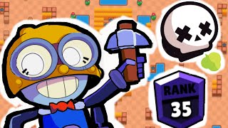 Rank 35 Carl in solo showdown I finally made it Brawl stars montage [upl. by Kral]