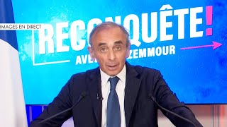 La déclaration dEric Zemmour  quotFace à JeanLuc Mélenchon pas dabstentionquot [upl. by Akli]