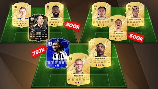 FC 25  Best META Squad Builders ALL BUDGETS 500k  600k  750k [upl. by Oaht]