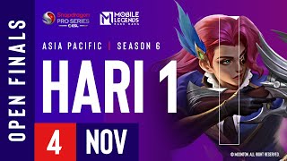 🔴 ID AP Mobile Legends Bang Bang  Snapdragon Mobile Open Finals  Season ke6  Hari 1 [upl. by Durr]