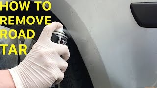 How To Remove Road Tar Spots from your Car amp quotW5quot Product Review [upl. by Bertrand]