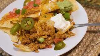 Homemade Chicken Nachos [upl. by Kempe206]