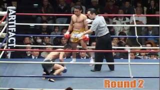 Dejdamrong KBA Sor Amnuaysirichok VS Kojiro in Nov 2009 [upl. by Etteuqram]