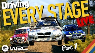 Exploring all 600km of EA SPORTS WRC  Part 1 [upl. by Auos]