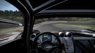 Need for Speed SHIFT  2 Lap race at Spa with Zonda R [upl. by Kalk]