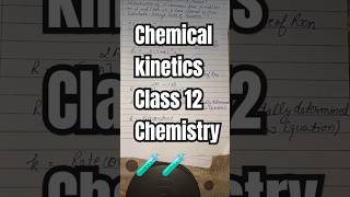 Chemical kinetics class 12 chemistry rate of Reaction  rate constant  class12chemistry [upl. by Aliuqahs]