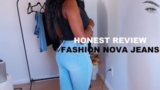 Fashion Nova Jeans Fashion Nova Jeans Haul Size 3 2022 [upl. by Eerrehs]