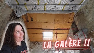 ISOLATION SOUS TOITURE EN LAINE DE BOIS  EP38 [upl. by Ahsurej]