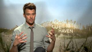 ScreenSlam  Safe Haven Josh Duhamel Interview  ScreenSlam [upl. by Rudelson]