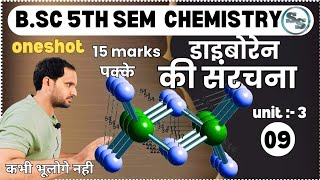 Structure of Diborane  Diborane  bsc 5th semester chemistry  Diborane Structure [upl. by Ilenna40]