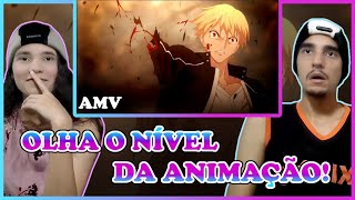 REACT  AMV • FateStay Night UBW • Shiro Emiya vs Gilgamesh ᴴᴰ [upl. by Snevets]