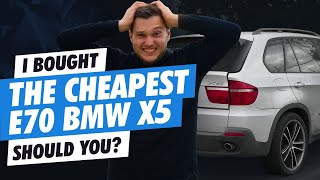 CHEAPEST E70 BMW X5 DISASTER [upl. by Aiuqal]