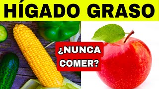 8 ALIMENTOS PROHIBIDOS para el HÍGADO GRASO 🚫 Médico Endocrinólogo Explica Mitos y Verdades [upl. by Amanda]