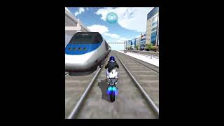 bullet train crash motorcycle 3d driving class shorts games 3ddrivingclass3ddrivinggames [upl. by Gene285]