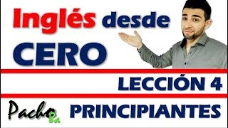 Lección 4  Presente continuo progresivo o gerundio afirmativoReglas ING  Curso inglés GRATIS [upl. by Omari]